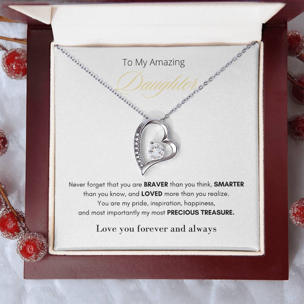 To My Amazing Daughter necklace Gift for daughter