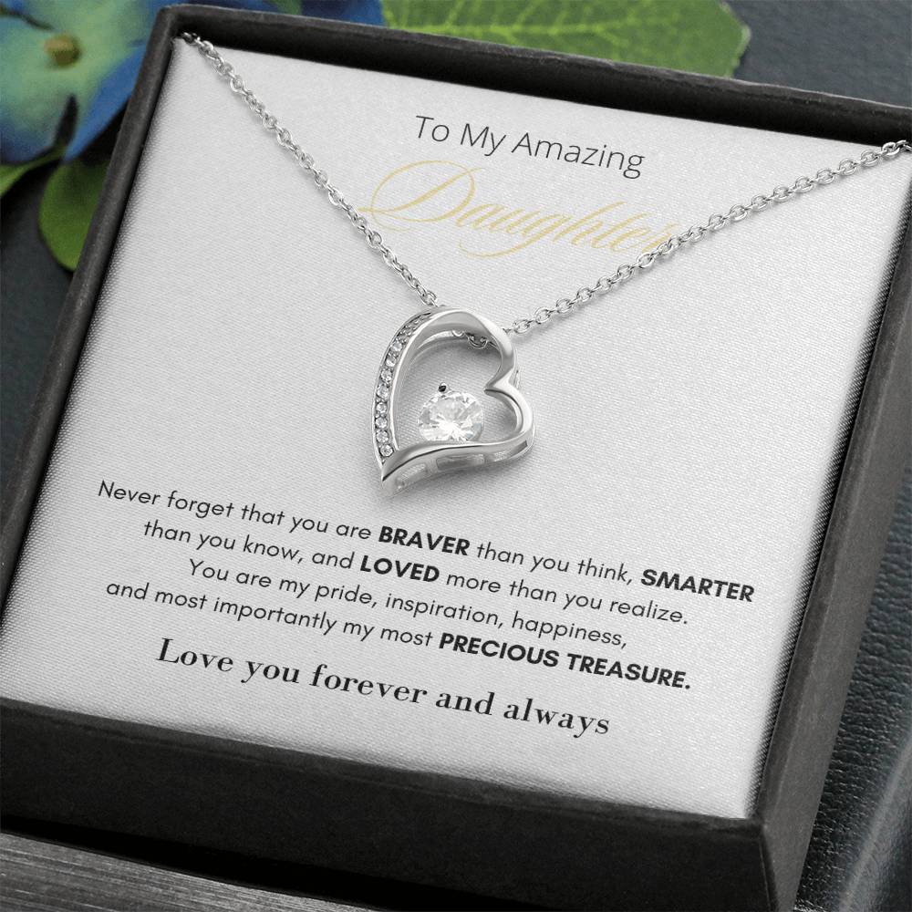 To My Amazing Daughter necklace Gift for daughter